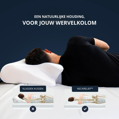 NeckRelief™ – Memory Foam Hoofdkussen