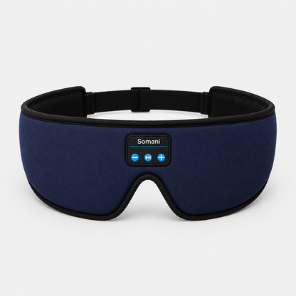 Dreamsound blauw slaapmasker