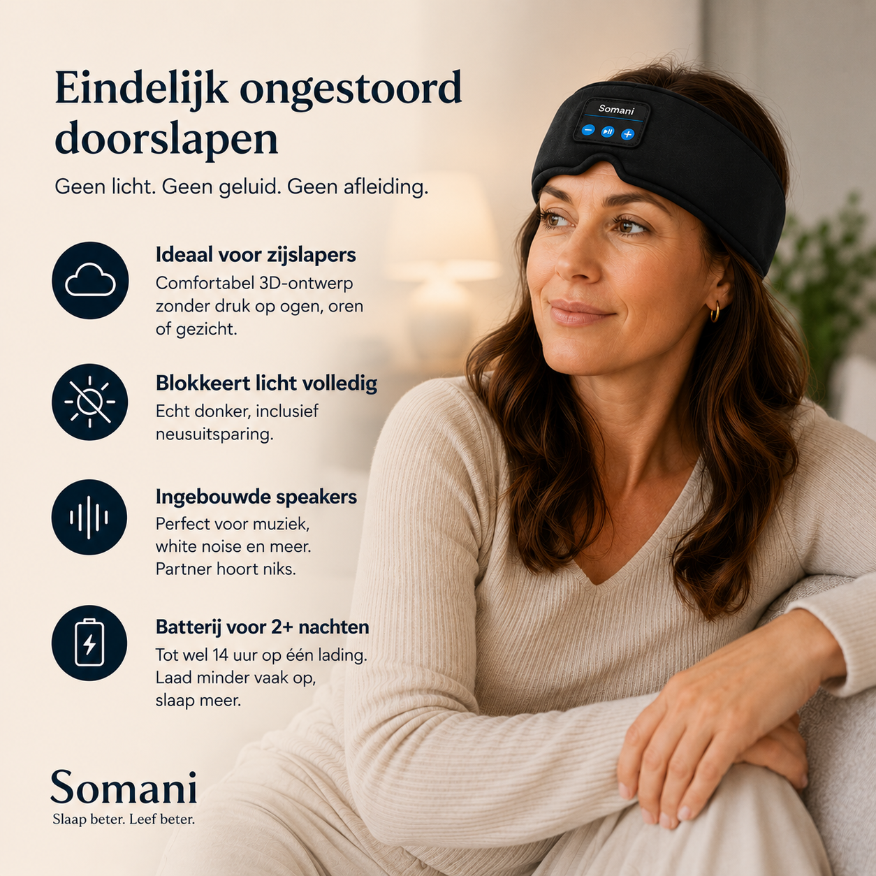 Dreamsound slaapasker